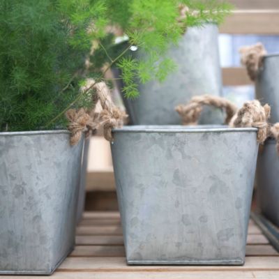 Rope Handle Planter