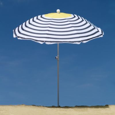 Striped Beach Umbrella