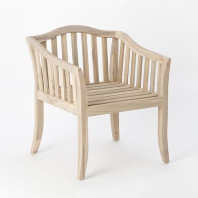 Protected Teak Garden Chair Terrain