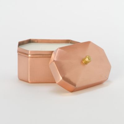 Copper Tin Candle, Mahogany Terrain