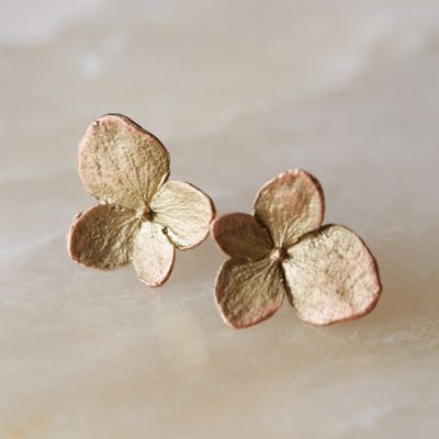 Hydrangea Petal Earrings Terrain