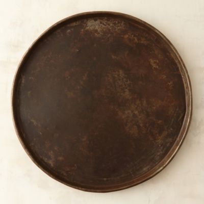 Antique Iron Circle Tray, 20" Terrain