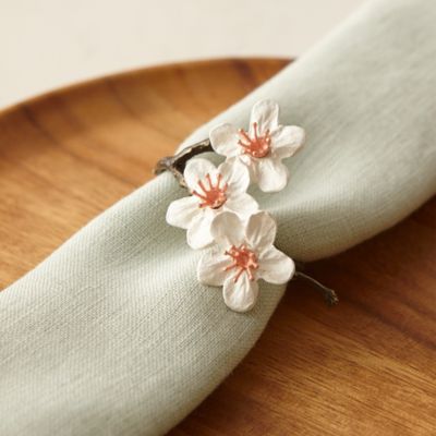 Cherry Blossom Napkin Rings Terrain