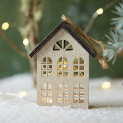 Wooden House Ornament | Terrain