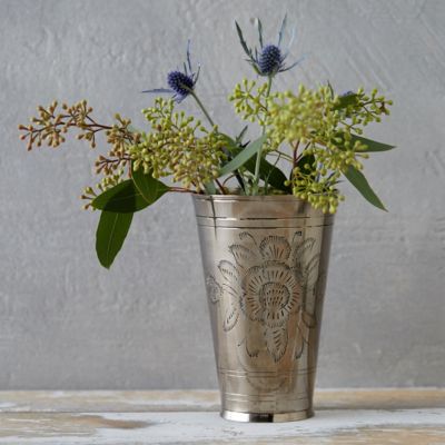 Etched Metal Taper Vase Terrain