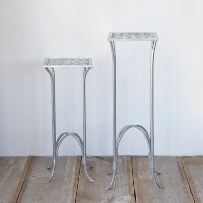 Zinc Lattice Plant Stand Terrain