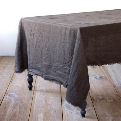 WellWrinkled Linen Tablecloth in HOLIDAY Table Linens at Terrain