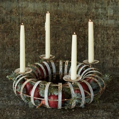 Fillable Tabletop Candle Wreath Terrain