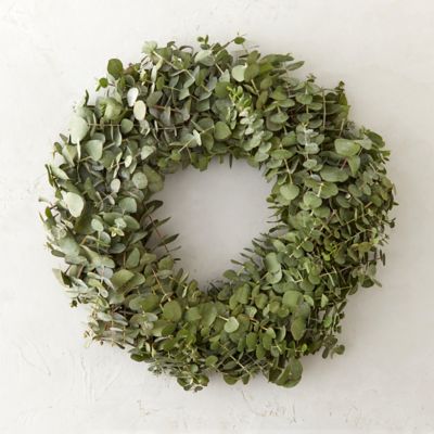 Fresh Eucalyptus Wreath in HOLIDAY Wreaths at Terrain