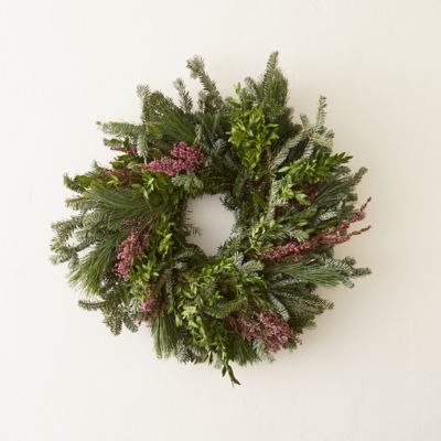 Fresh Evergreen & Heather Wreath Terrain