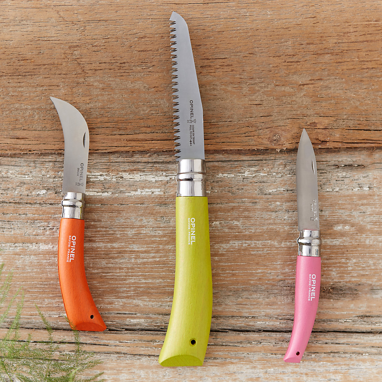 opinel garden knife set