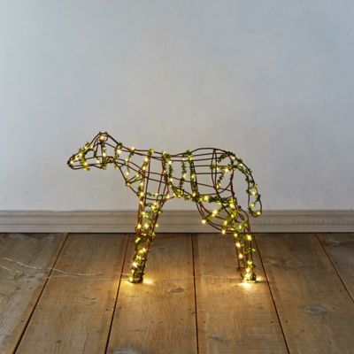 Antique Iron Topiary Form, Lamb