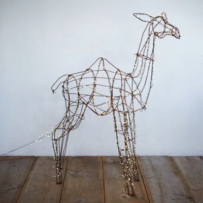 Antique Iron Topiary Form, Camel