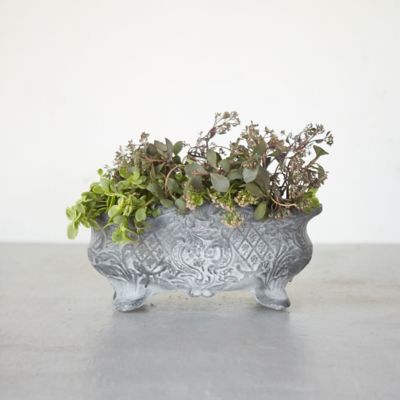 Cast Iron Centerpiece Planter