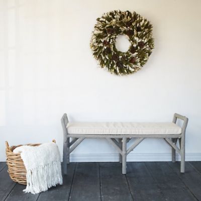 Faux Bois Garden Bench