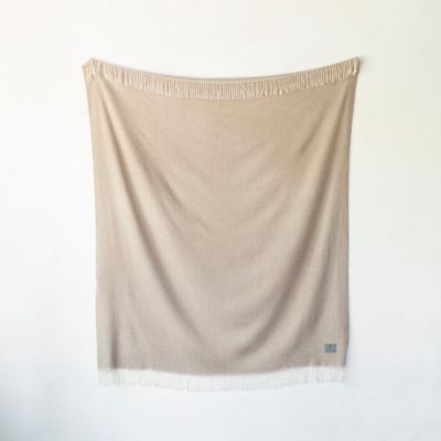 Herringbone Cashmere Throw in House + Home Throws + Cushions at Terrain