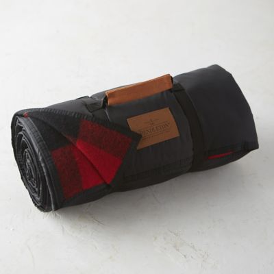 Pendleton Wool RollUp Camp Blanket Terrain