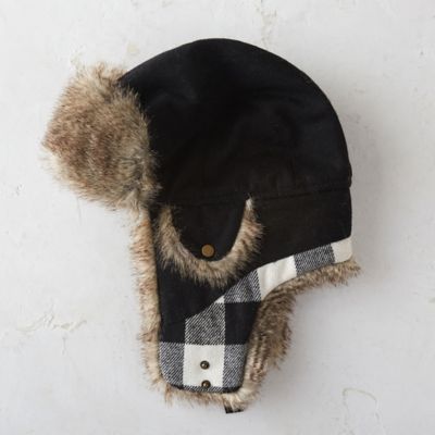 Plaid Trapper Hat Terrain