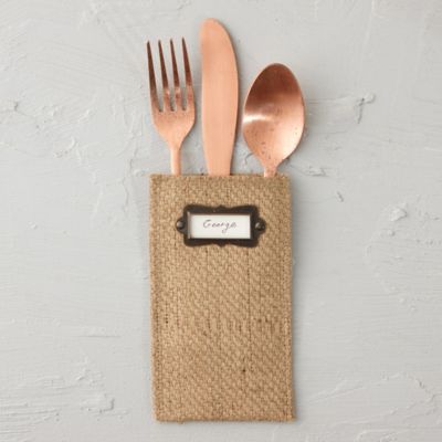 Jute Cutlery Pouch Set Terrain