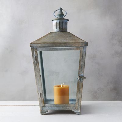 Painted Iron Lantern