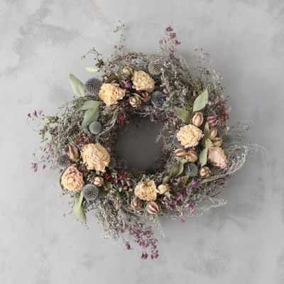 Peony Meadow Wreath