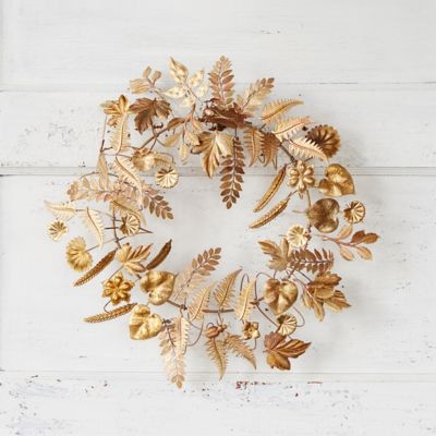Fern & Beetle Wreath