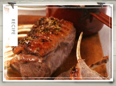 Recipe of the Week: Rack of Lamb with Thyme and Honey Glaze