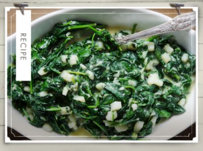 Recipe of the Week: Creamed Spinach