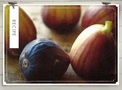Recipe of the Week: Chocolate Cake with a Fig Centre and Ganache