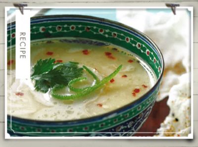 Recipe of the Week: Coconut Lime Soup with Scallions