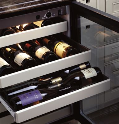 GE ZDWC240NBS Wine Chiller Slide-Out Racks