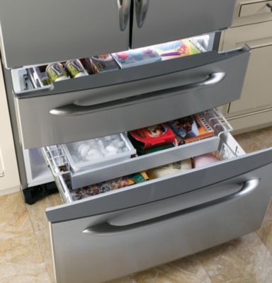 Freezer drawers