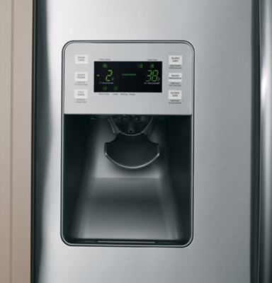 Dispenser/ Temperature Display, Exterior View