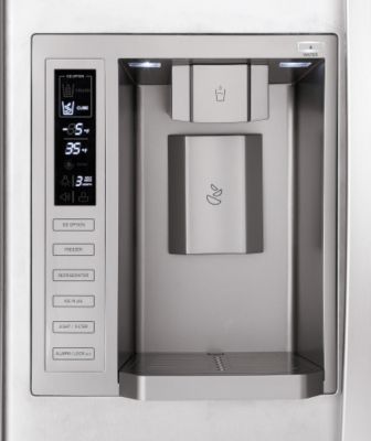 Ice/Water Dispenser, Stainless Steel Model