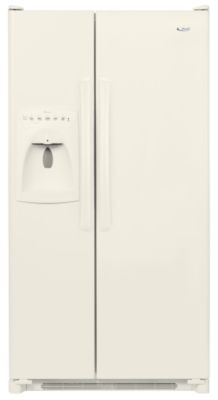 Amana ASD2625KEQ BT Amana 26 Cu Ft Side By Side RefrigeratorFreezer