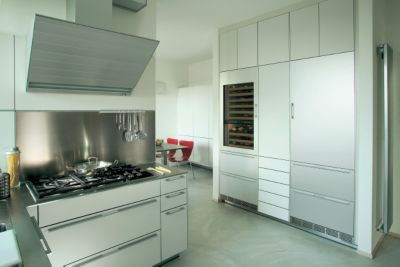 Shown in a kitchen setting