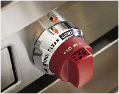 Temperature-Displaying Oven Control Knob