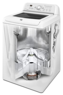 Inside of washer