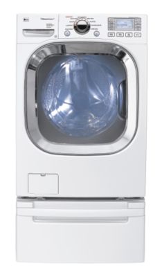Front view with optional pedestal