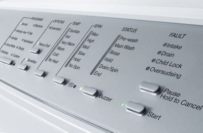 Miele W4800 Control Panel