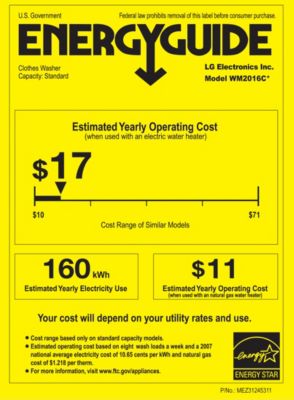Energy Guide, USA