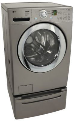 LG WM2233HS 3.83 cu. ft. titanium front load washer