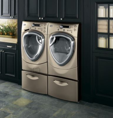 Vignette (dryer, pedestals, and house sold separately)