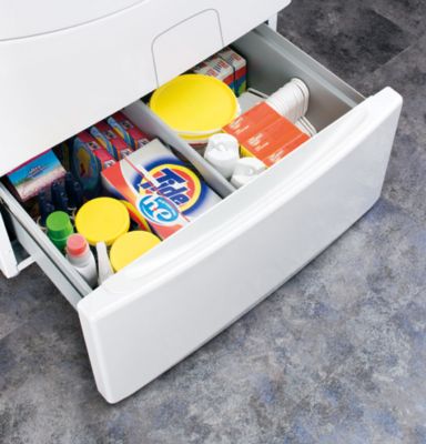 Optional storage pedestal
