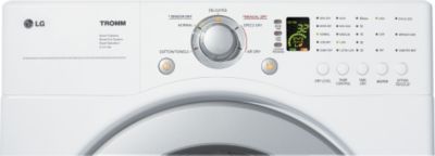 DLE2516W control panel