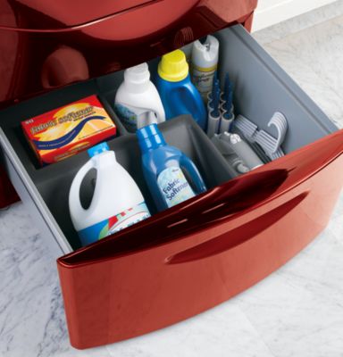 Optional storage pedestal