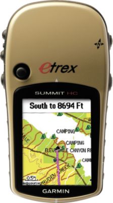 Front of eTrex Summit HC