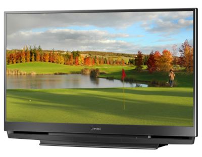 Mitsubishi WD73734 73 1080p DLP projection HDTV