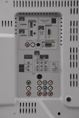 LC-32GP3U-W back jacks