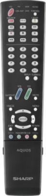LC-52D64U Remote Control